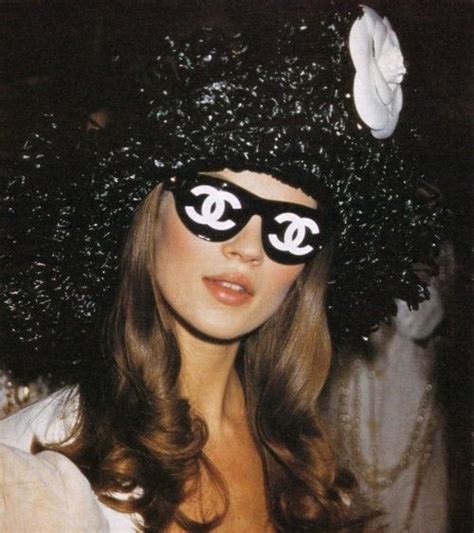 kate moss chanel sunglasses|kate moss chanel hat.